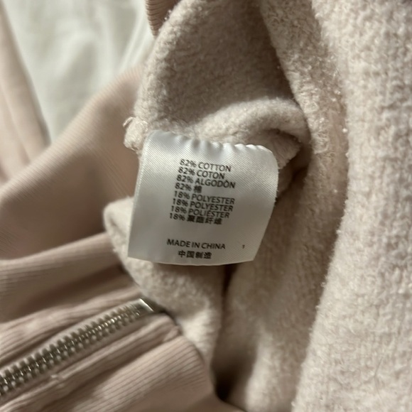 Brandy Melville Cream Hoodie Sweater - Picture 3 of 3